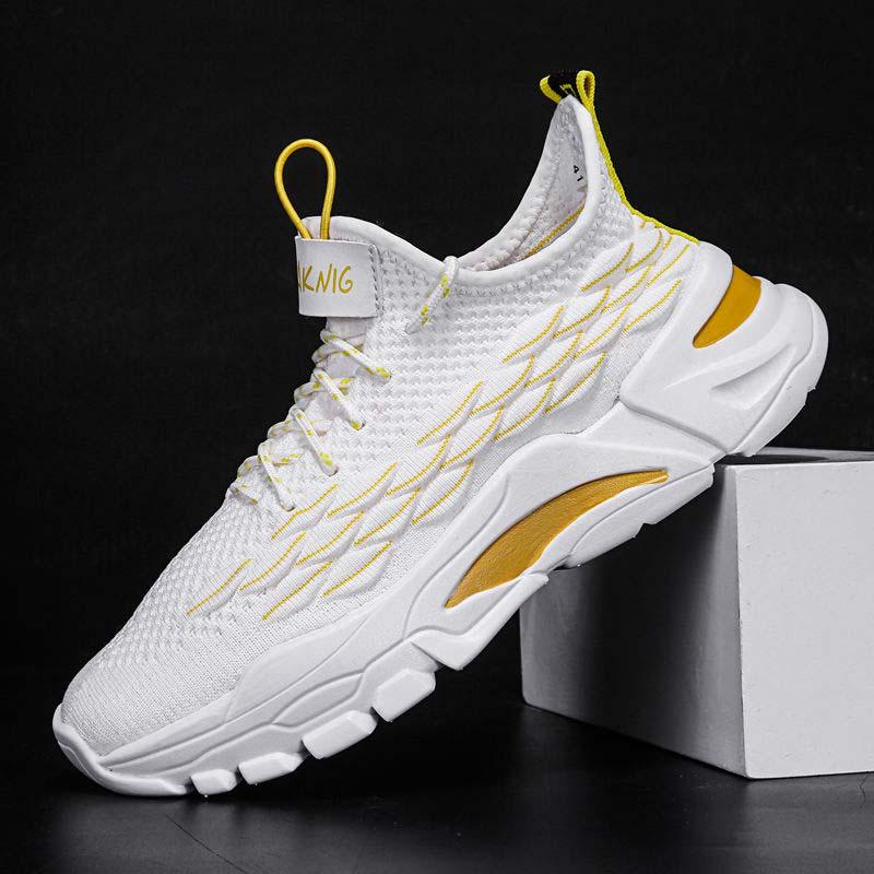 Size 39-44 Summer High Quality Men Mesh Sneakers Breathable Basketball Shoeses Non-slip Running Shoes Outdoor Travel Shoes