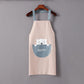 Hand-wiping Apron Female Household Waterproof and Oil-proof Apron Working Kitchen Adult Apron Men's Kitchen Cleaning Utensils