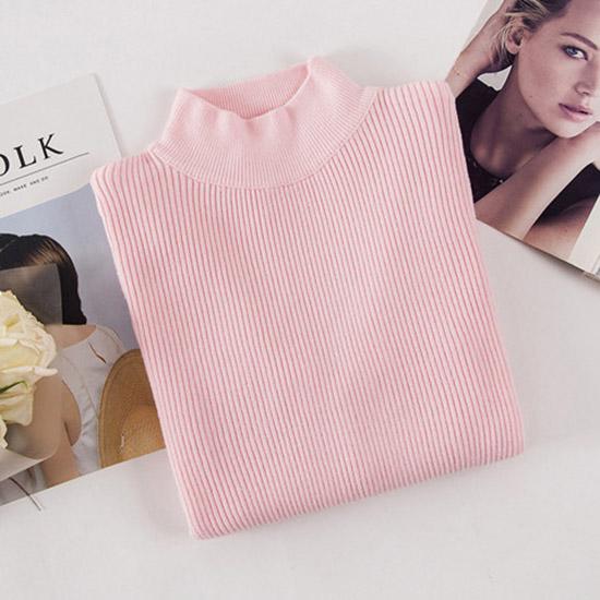 Women Sweaters 2019 Autumn Winter Turtleneck  Knitted Sweater Casual Soft Pullovers Ladies Jumper