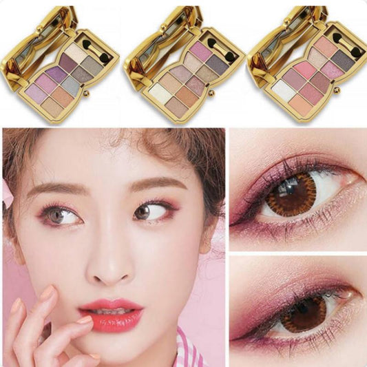 Desert Woman with Glitter Rose 10 Color Eyeshadow flicker Eye shadows of various specifications