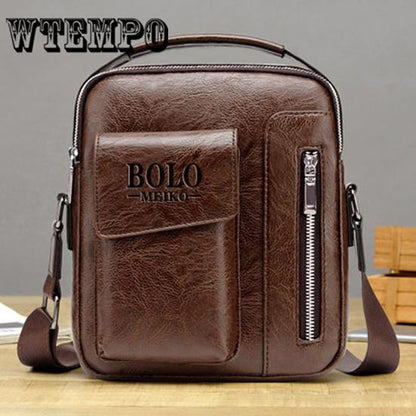 Leather Retro Man Bag Men Messenger Bag Crossbody Bag Shoulder Bag for Men Business Handbags