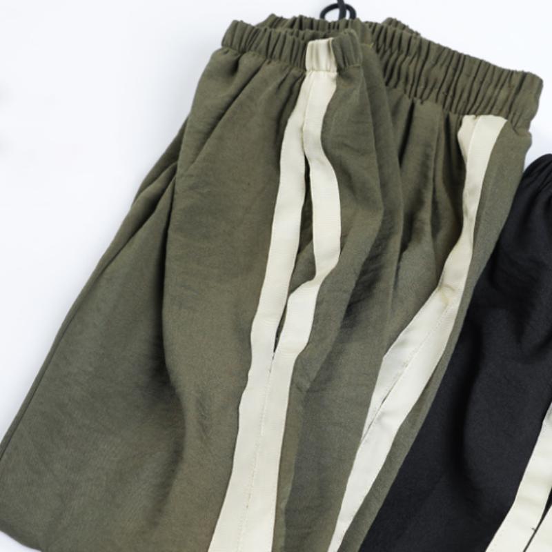 Thin Korean Style Summer Ice Silk Cotton Linen Sweatpants Women Women's Loose Nine-point Bloomers Harem Pants Casual Pants