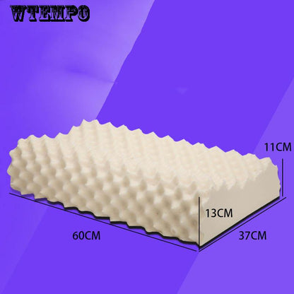 Brand Massage pillow rubber pillow sleep pillow Thailand imported raw natural latex pillow