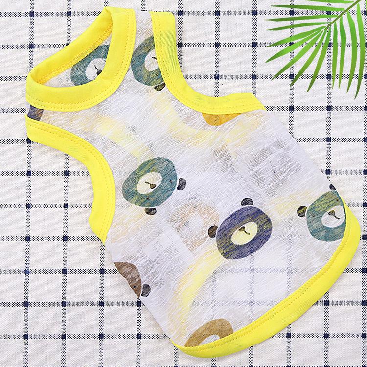 Spring and Summer Sunscreen Cool Pet Clothes Comfortable and Breathable Cat and Dog Clothes Small and Medium-sized Dog Vest