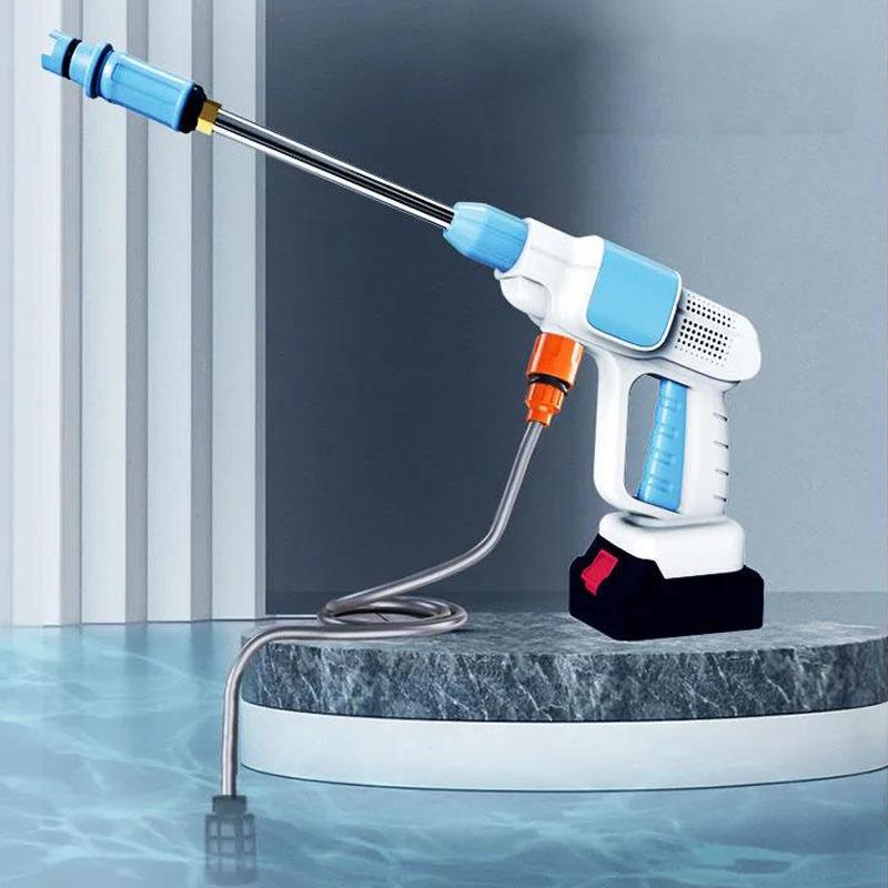 138VF Luxury High Pressure Water Gun Set Wireless Garden Spraying Machine Car Washer Cleaning Artifact with Tool Box