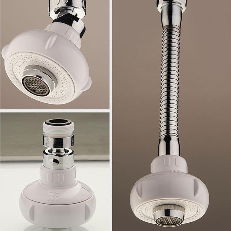 Kitchen Basin Faucet Splash-proof Shower Filter Water Filter Rotatable Universal Sprinkler Water Saver