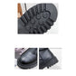 Ankle Boots Women Chelsea Motorcycle Boots Heels Platform Slip on Round Toe Fashion Winter Snow Boot