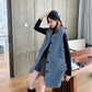 Woman Vest Winter Vests of Women Single Breasted Faux Lamb Wool Vest Coat Turn-down Collar