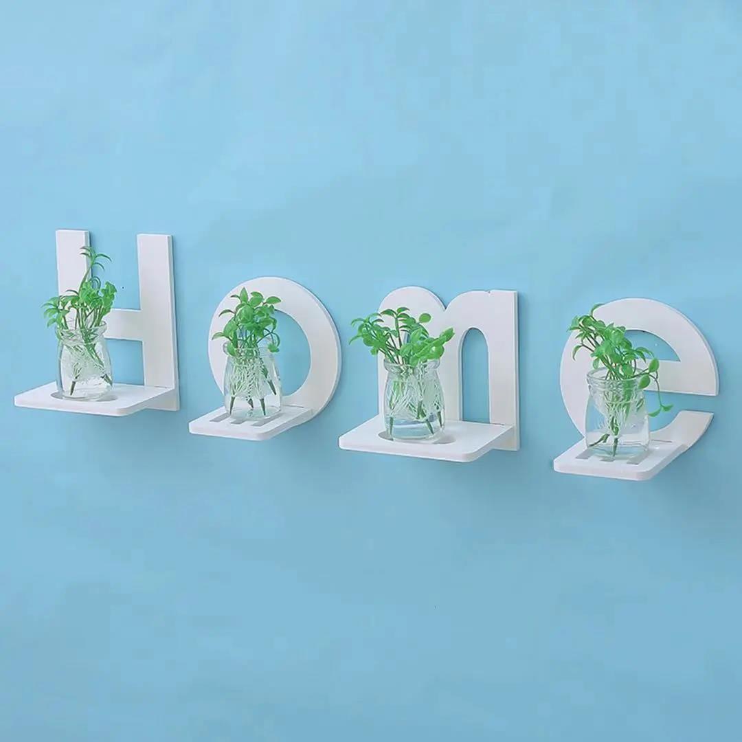 LOVEHME Solid Wood Shelf Living Room Storage Platform Bookshelf Ornament Flower Display Rack
