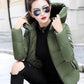 Winter Women's Cotton-padded Jacket Short Korean Style Slim Down Padded Jacket Plus Size Jacket
