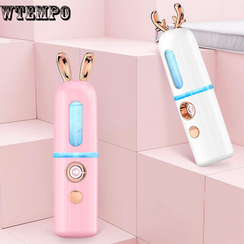 New USB Charging Water Meter Nano Spray Water Meter Steaming Face Meter Beauty Steaming Face Meter