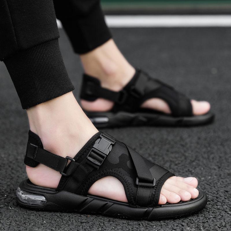 Men Roman Sandals Summer Outdoor Beach Shoes Male Casual Air Cushion Sandals Water Shoes Sandalia