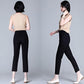 Summer Nine Points Loose Thin Large Size High Waist Korean Version White Pencil Pants Thin Black Casual Pants Women's Clothing