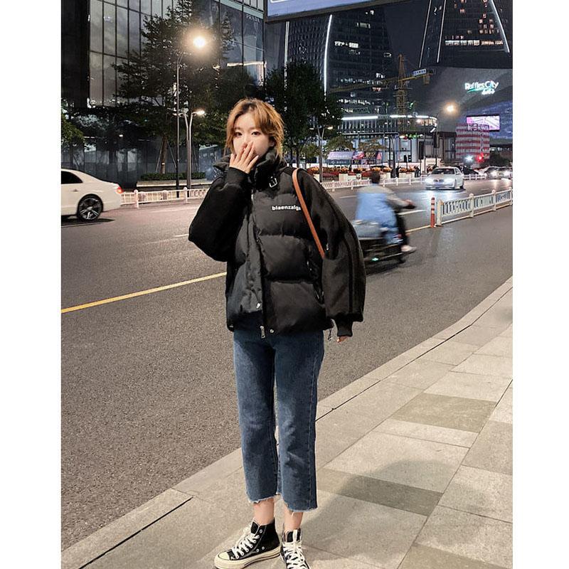 Winter Down Padded Jacket Women Short Korean Style Padded Jacket Fashion Thick Padded Coat Loose Large Size Jacket