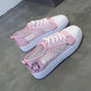 Sneakers Women Fashion Breathable Summer Platform Casual Shoes Lace Leisure Flat White Canvas Women's Vulcanize Shoes