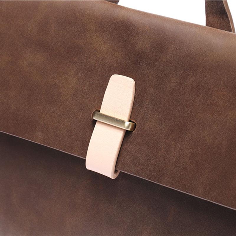 Light business shoulder bag youth backpack file briefcase leisure travel messenger bag for Men