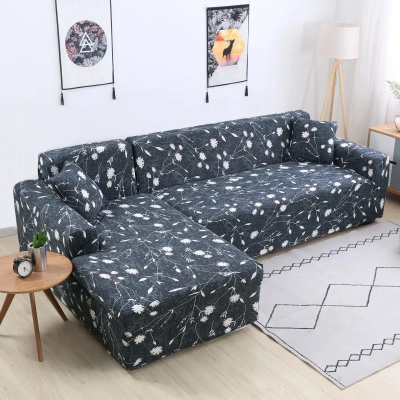 Optional 1/2/3/4 Seat Sofa Cover Geometric Printing Universal Stretch Sofa Cover All-inclusive Non-slip Sofa Cover Home Decoration Sofa Cover