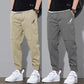 Youth Multi-pocket Overalls Loose Feet Tightened Sweatpants Sports Pants Men's Spring and Autumn Large Size Casual Trousers