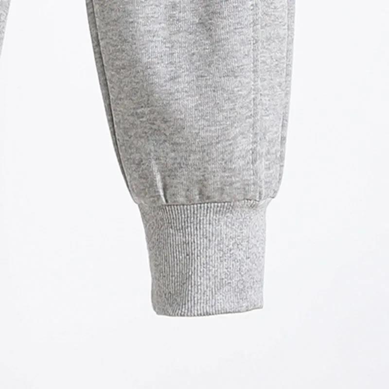 Women's Gray Guard Pants Are Thin Spring and Autumn Lanterns Loose Feet Ins Tide Casual Pants Sports Pants