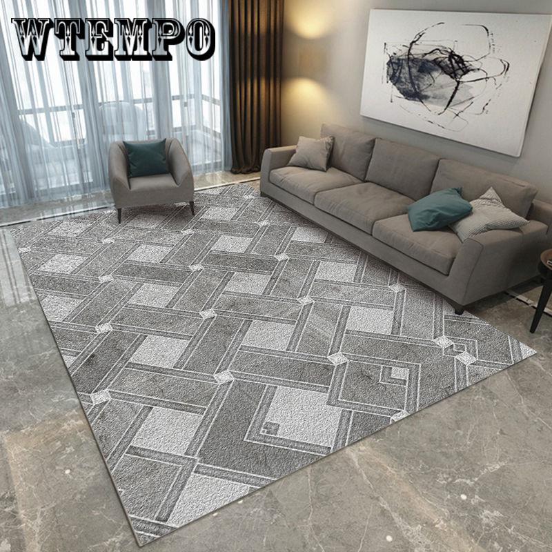Geometric Modern Carpets For Living Room Home Nordic Carpet Bedroom Bedside Blanket Area Rug