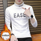 Autumn and winter warm slim body shirt long-sleeved T-shirt men fashion wild sweater men