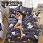 Cartoon Bedding Sets Geometric Pattern Bed Linings Duvet Cover Bed Sheet Pillowcases Cover