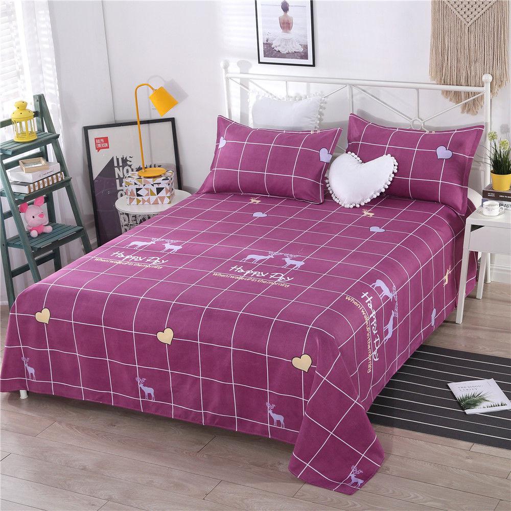 Twill Skin-friendly One-piece Bed Four Seasons Universal Student Dormitory Bed Linen Household Bedding