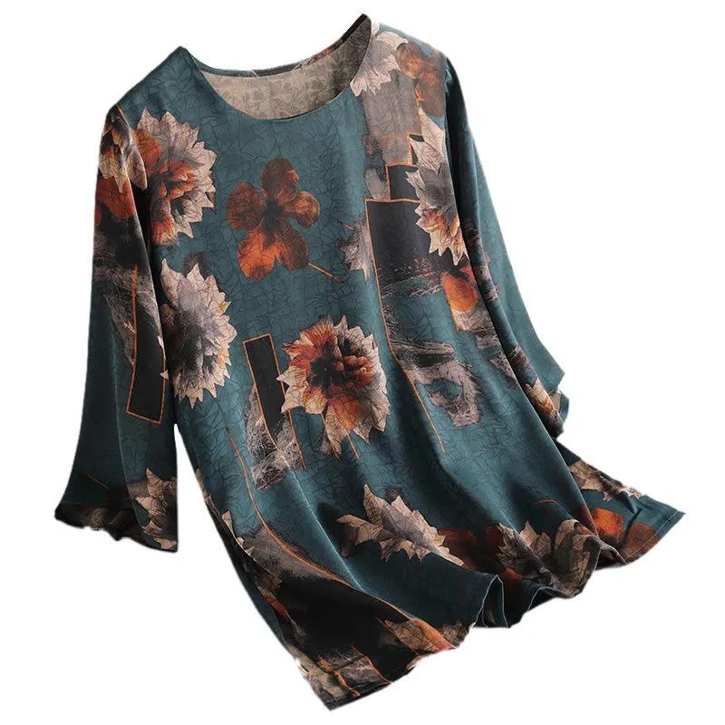 Loose Short Sleeve Top Large Size Loose Women's Short T-Shirt