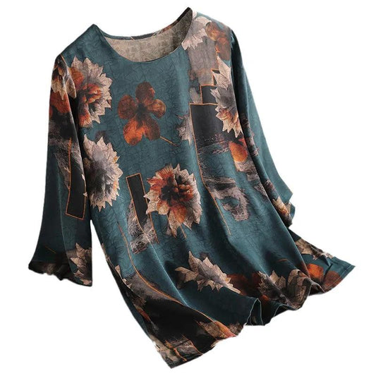 Loose Short Sleeve Top Large Size Loose Women's Short T-Shirt