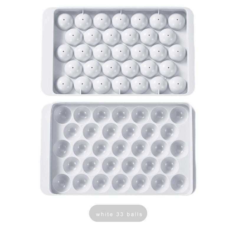 Reusable Ice Ball Mold Ice Trays for Freezer with Lid, Sphere Rhombus Honeycomb Ice Trays for Whiskey