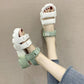 Summer Sandals for Women’s Outer Wear Comfortable Breathable and Thickening Women’s Shoes Flat Bottom Fashion