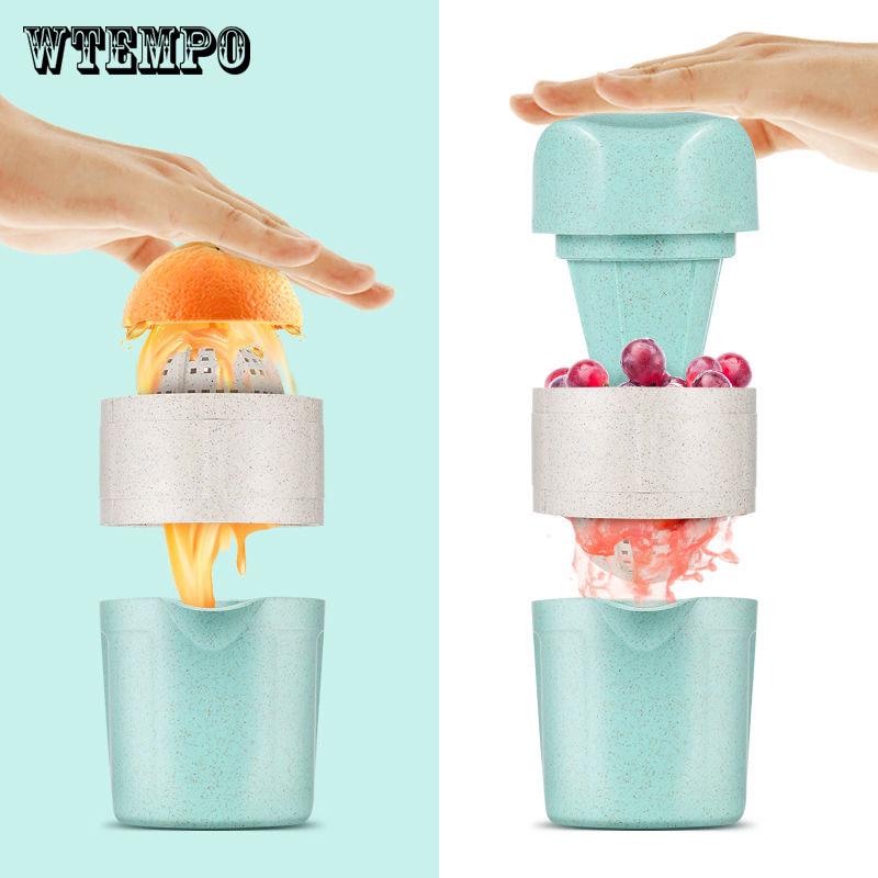 Brand Fruit Hometree Portable Manual Juicer Lemon Orange Juice Fruit Salad Bowl Kitchen