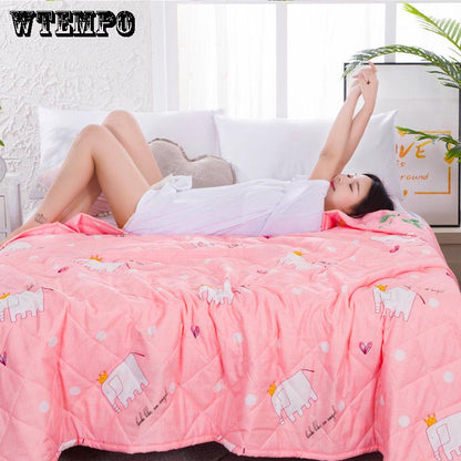 Thin Quilt Blanket Comfortable Summer Cool Air Conditioning By Fashion Home Supplies