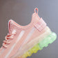 Unisex Children's Sports Shoes Comfortable and Lightweight Sports Running Shoes Breathable Non-slip Net Shoes for Schoolgirls