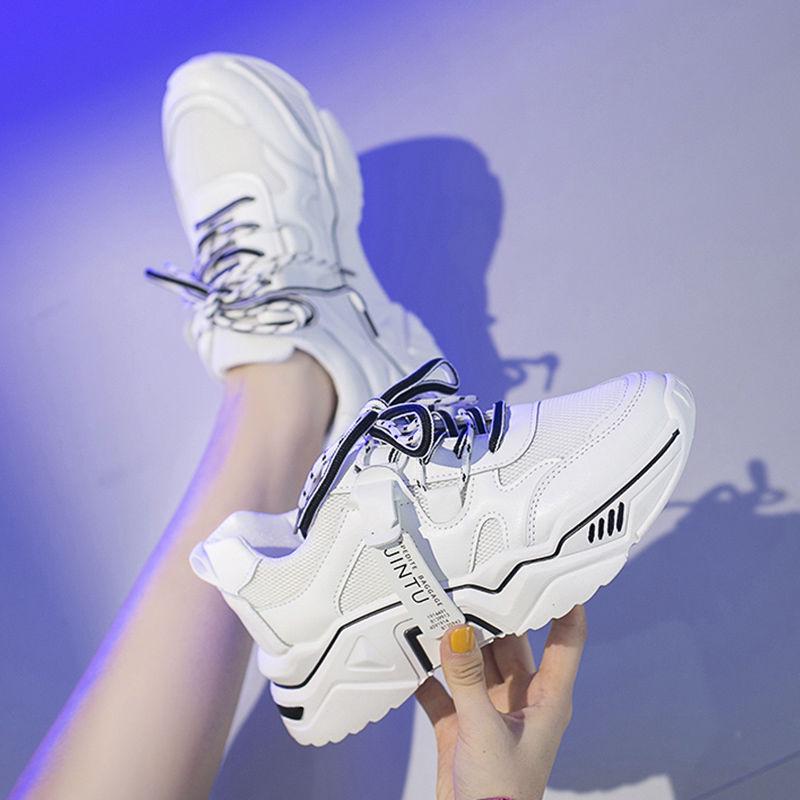 Women Shoes Chunky Sneakers for Women Vulcanize Shoes Casual Fashion Dad Shoes Platform Sneakers