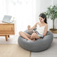 EPS Filler Ergonomics Linen Fabric Sofa Single Child Chair Baby Sleeping Handle Zipper Bedroom Balcony Patio Tatami Living Room Furniture