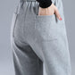 Cotton Casual Harem Pants Female Summer Beam Foot Guard Pants Female Korean Version Loose and Thin Gray Sweatpants
