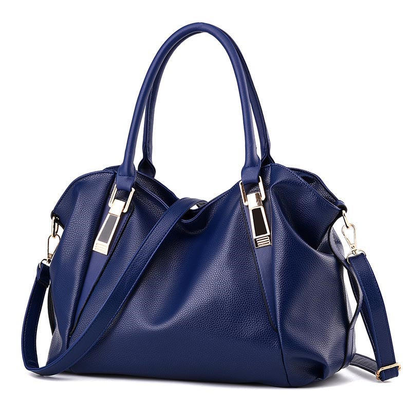 Women Handbag Female PU Leather Bags Ladies Portable Shoulder Totes Office Ladies Hobo