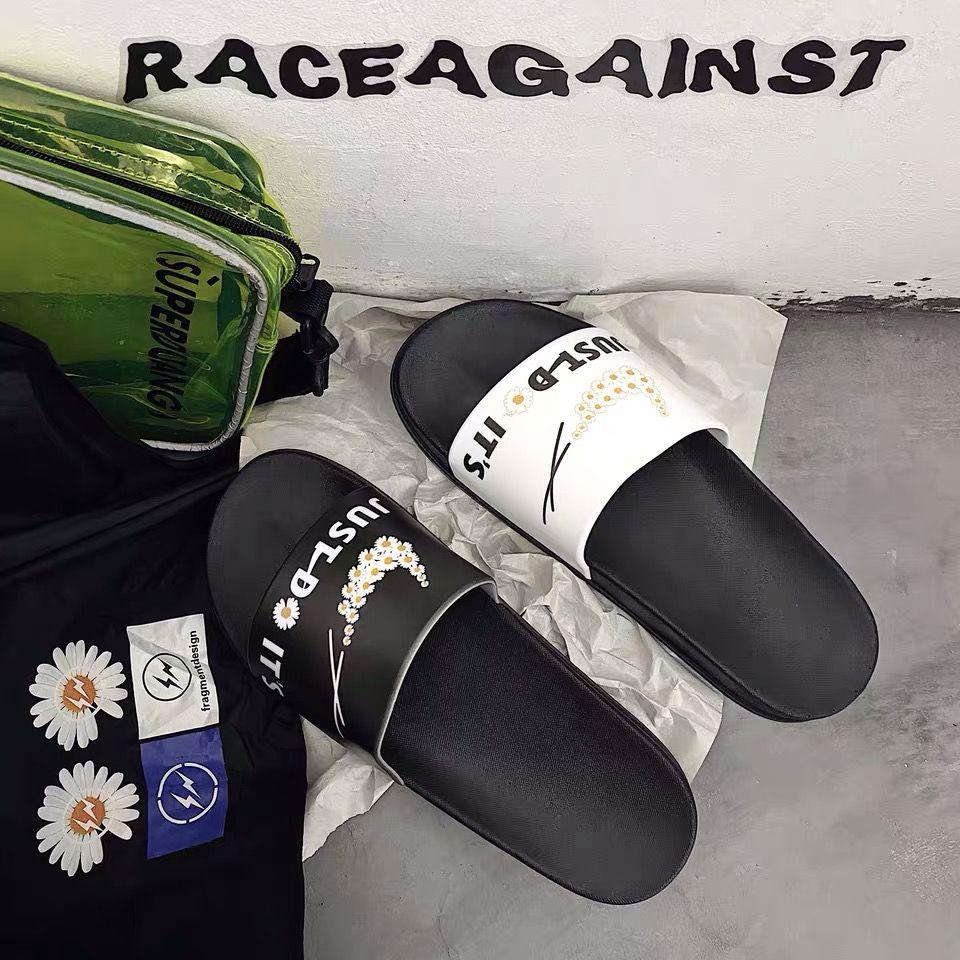 Original slippers outdoor summer personality couple fashion non-slip soft bottom wear deodorant