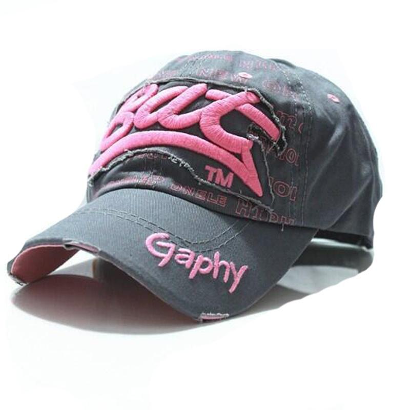 Hat Cotton Adjustable Summer Cap Hip Hop Snapback Letter Baseball Cowboy Sun Hats  Boys