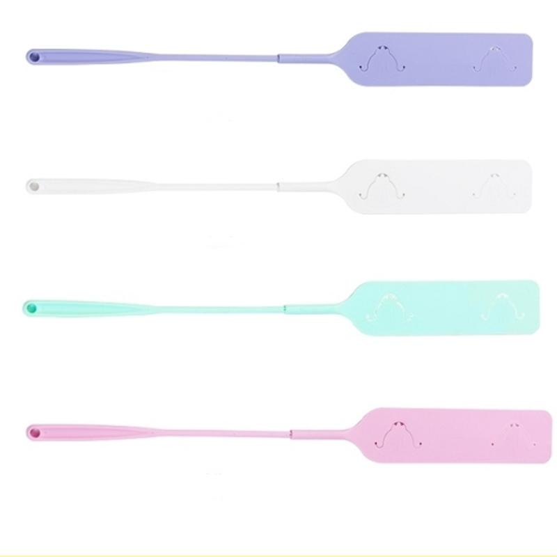 Lengthened Non-woven Cleaning Brush Flat Brush Head Dust Removal Gap Brush Long Handle
