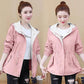 Spring Hooded Windbreaker Coat Women's Mid-length Waist Tightening Korean Style All-match Loose Thin Coat Jacket
