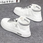 Summer Breathable High-top Shoes Men's Canvas All-match Trendy Shoes Korean Casual Sneakers