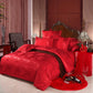 Luxury Jacquard Bedding Set Single Queen King Size Duvet Cover Set Bed Linen Quilt Cover