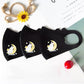 Children's masks summer breathable ice silk cotton kids baby masks dustproof washable masks reusable
