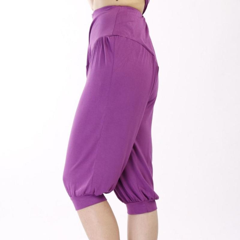 Summer Women's Fashion Pants Casual Jogging Sports Fitness Yoga Capri Low Waist Drawstring Pants