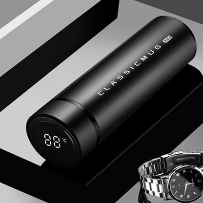 Thermos Cup Business Intelligence Temperature Measurement Display Temperature Stainless Steel Tea Cup Insulation Cup Water Cup Business Cup Travel Cup