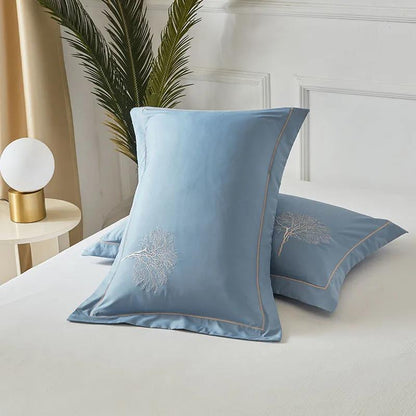Pillowcase Brushed Simple Thickened Soft Pillowcase 48x74 Pillowcase Pair Set