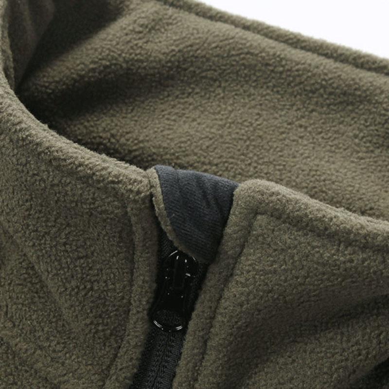 Polar Fleece Jacket Boys Autumn and Winter Thickened Stand Collar Wild Warm and Comfortable Sports Sweater Loose Jacket Clothes