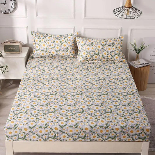 Mattress Cover Single-piece Non-slip Fixed All-inclusive Mattress Dust-proof Protective Cover Single Double Bedding
